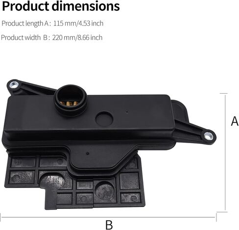 52118789 Automatic Transmission Filter with Gasket Compatible with Dodge Jeep 42RE 44RE 46RE 47RE 48RE - 1998-2004 Grand Cherokee, 1998-2003 Dakota Durango, 1998-2006 Ram 1500, 1998-2009 Ram in Saudi Arabia