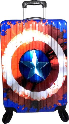 Fast Forward Marvel Captain America Hard-Side 21" Spinner Luggage Lightweight Carry-On Suitcase in Saudi Arabia