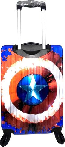 Fast Forward Marvel Captain America Hard-Side 21" Spinner Luggage Lightweight Carry-On Suitcase in Saudi Arabia