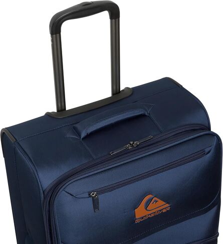 حقائب Quiksilver Buxton Luggage Softside قابلة للتوسيع مع عجلات الدوار ، مجموعة كبيرة من 3 قطع (20/26/30) (البحرية) in Saudi Arabia