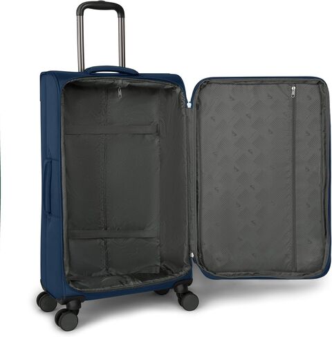 حقائب Quiksilver Buxton Luggage Softside قابلة للتوسيع مع عجلات الدوار ، مجموعة كبيرة من 3 قطع (20/26/30) (البحرية) in Saudi Arabia