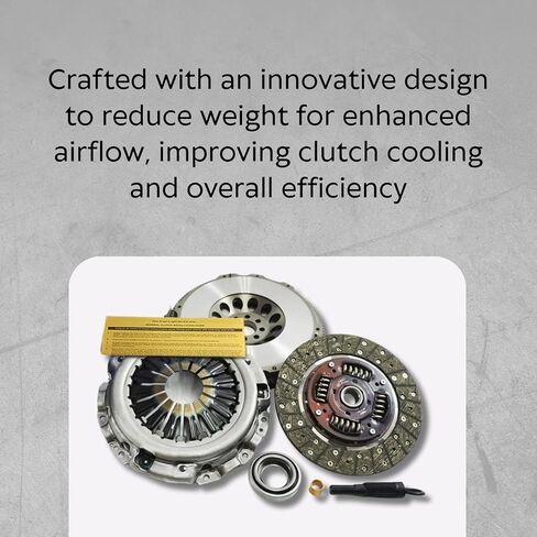 Exedy Clutch Pro Kit NSK1000 with EFT Ultra Light Flywheel لعام 2003-2006 NISSAN 350Z و 2003-2007 Infiniti G35 - OEM KIT مع الأداء المتفوق والملاءمة الدقيقة - يأتي مع ضمان العلامة التجارية لمدة 12 شهرًا in Saudi Arabia