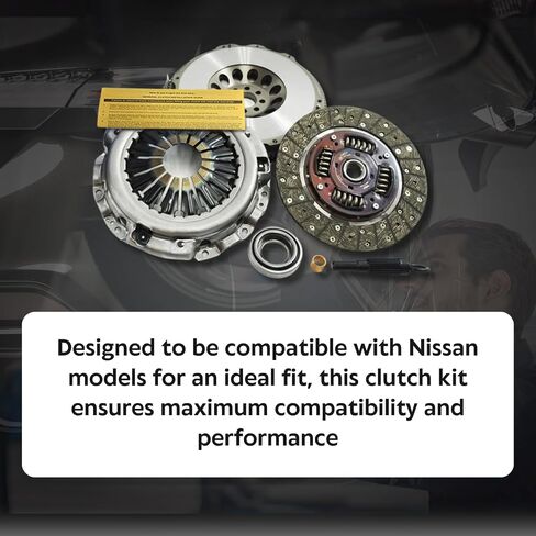 Exedy Clutch Pro Kit NSK1000 with EFT Ultra Light Flywheel لعام 2003-2006 NISSAN 350Z و 2003-2007 Infiniti G35 - OEM KIT مع الأداء المتفوق والملاءمة الدقيقة - يأتي مع ضمان العلامة التجارية لمدة 12 شهرًا in Saudi Arabia