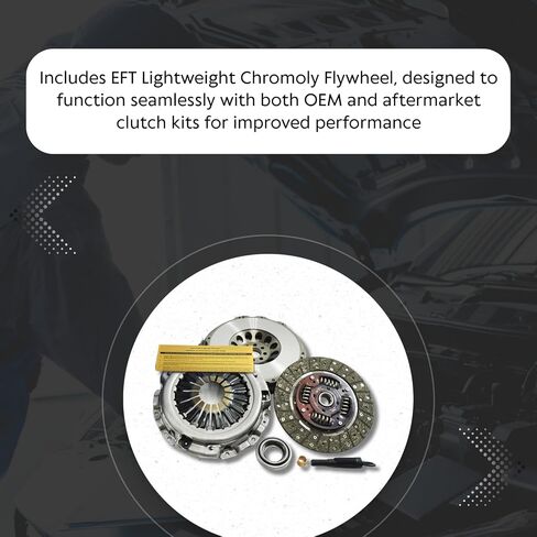 Exedy Clutch Pro Kit NSK1000 with EFT Ultra Light Flywheel لعام 2003-2006 NISSAN 350Z و 2003-2007 Infiniti G35 - OEM KIT مع الأداء المتفوق والملاءمة الدقيقة - يأتي مع ضمان العلامة التجارية لمدة 12 شهرًا in Saudi Arabia