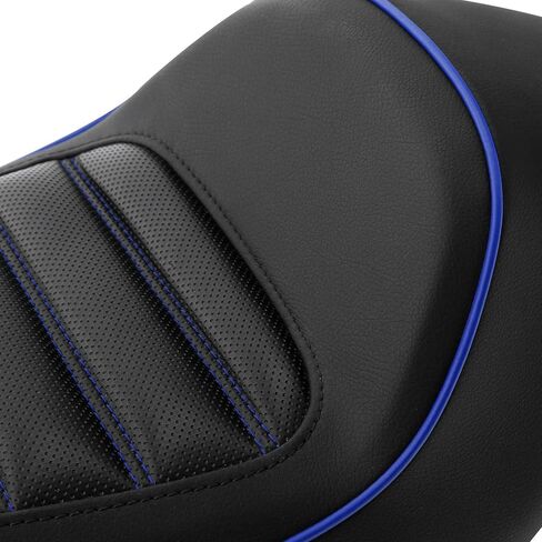 نسخة. مقعد سائق منفرد راكب أمامي مناسب لهارلي سبورتستر XL 883 1200 2010-Later ، Black+White in Kuwait