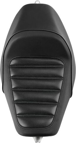 نسخة. مقعد سائق منفرد راكب أمامي مناسب لهارلي سبورتستر XL 883 1200 2010-Later ، Black+White in Kuwait