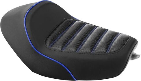 نسخة. مقعد سائق منفرد راكب أمامي مناسب لهارلي سبورتستر XL 883 1200 2010-Later ، Black+White in Kuwait