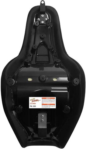 TCMT Black+Red Driver & Passenger Seat for '18-Later Harley Softail Fat Boy FXFB/FXFBS Motorcycle in Saudi Arabia