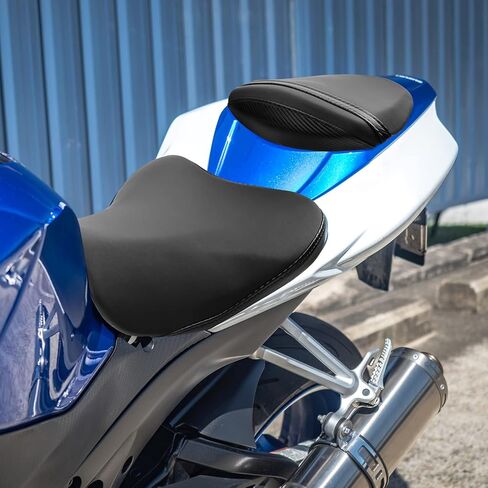 نسخة. وسادة المقعد الأمامية والخلفية رايدر ملائمة لسوزوكي GSXR1000 GSXR-1000 2007 2007 ، مقعد سائق السائق السائق in Kuwait
