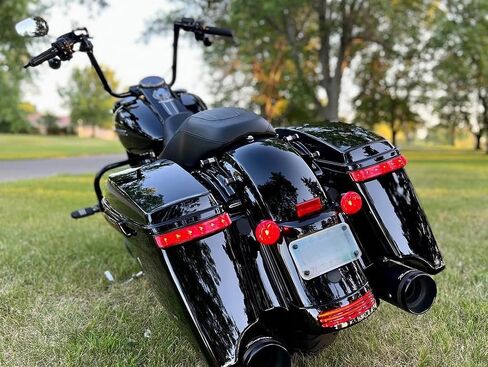 TCMT Saddlebag Running Brake LED Turn Light Fit For Harley Touring Road Glide Limited 2020-2024 Ultra Limited 2014-2024 CVO Limited FLHTKSE 2016-2020 Electra Glide Ultra Classic 2014-2019 in Saudi Arabia