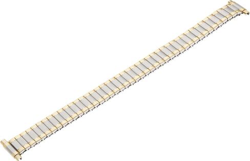 Timex Women's Q7B866 Two-Tone Stainless Steel Expansion 11-13mm Replacement Watchband in Saudi Arabia