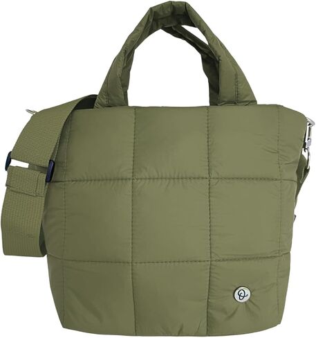 Small Puffer Gym Bag Quilted Crossbody Nylon Bags For Women Handbag Shoulder Bag in Saudi Arabia