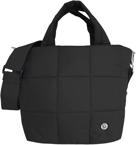 Small Puffer Gym Bag Quilted Crossbody Nylon Bags For Women Handbag Shoulder Bag in Saudi Arabia