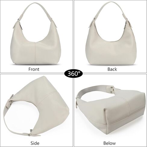 Crescent Shoulder Bag for Women - Black Small Handbag With Only Two 'Purses' Detached in Kuwait