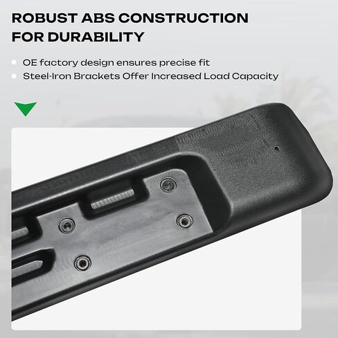 7.2 '' لوحات الجري خطوات جانبية متوافقة مع Jeep Wrangler JL Crew Cab 2018-2024 لوحة تشغيل لجيب Wrangler 4 Door Black Rails Nerf Bars in Kuwait