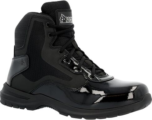 Rocky Men's Cadet 6" Public Service Work Boot Round Toe Black 10.5 D(M) US in Saudi Arabia
