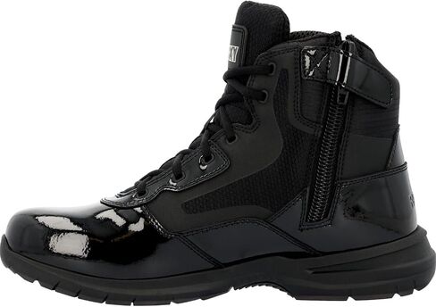 Rocky Men's Cadet 6" Public Service Work Boot Round Toe Black 10.5 D(M) US in Saudi Arabia