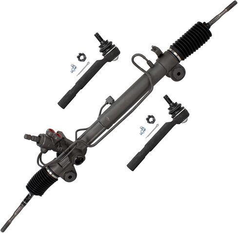 Detroit Axle - Steering Rack and Pinion Kit for Toyota 2004-2007 Highlander 2004-2006 Lexus RX330 2007-2009 Lexus RX350 Power Steering Rack and Pinion 2 Outer Tie Rods Replacement in Saudi Arabia