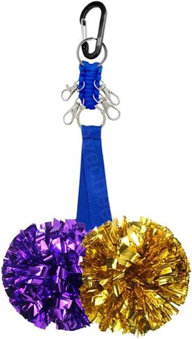 Lovecheer 2PCS Pom Pom Holder for Backpack Cheer Bow Holder Protect Cheer Poms Adjustable Holder Perfect Cheerleaders Sports Gifts(No Pom Poms) in Saudi Arabia