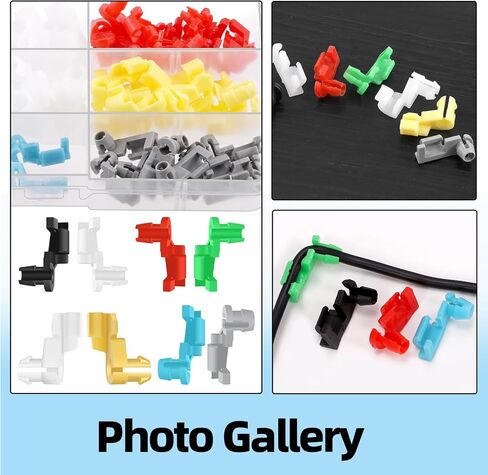 Glarks 80pcs 4 أزواج مقبض الباب الخلفي قضيب القفل مقطع التجنيب ، 5/32 مقاطع قفل الباب حجم القضيب ، مقطع دفع المزلاج محرك السيارة ، مقاطع زبان قفل الباب الخلفي لصالح الشاحنات GM Chevy GMC in Saudi Arabia