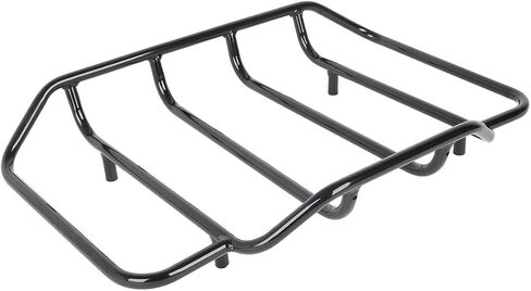Black Tour Pack Luggage Rack for Harley Touring Road King Street Glide Classic(Replace: 53665-87) in Saudi Arabia