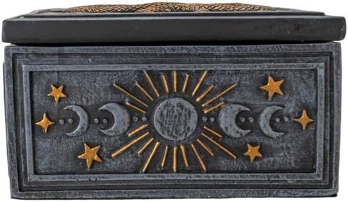 مربع التارو الأفعى في Pacific Giftware ، صندوق تخزين Snake Wicca ، صندوق تذكار للمجوهرات أو أي حيازة جائزة أخرى ، in Saudi Arabia