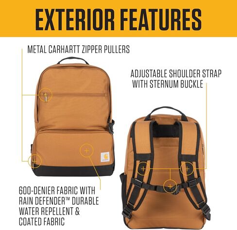 Carhartt عزل اثنين من المقصورة ، ومواد طاردة مياه متينة مع جيب السوستة الأمامية للتخييم والشاطئ والسفر. in Kuwait