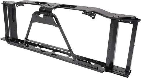 KUAFU Radiator Core Support Compatible with 2007-2009 Chevrolet Silverado GMC Sierra 1500 Replacement for GM1225252 20840497 Steel Black Radiator Support Assembly in Saudi Arabia