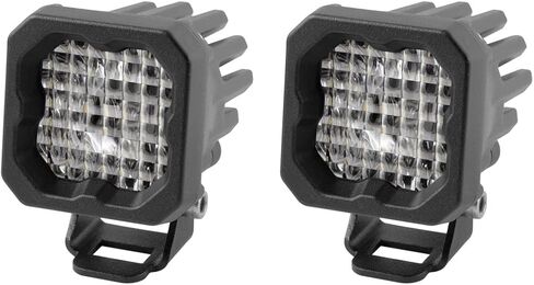 Diode Dynamics SSC1 White Pro Standard LED Pod (pair), Wide w/Red Backlight in Saudi Arabia