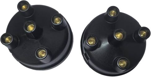 2 Pack Distributor Cap NCA12106A Compatible with 4 cyl 1950-1964 Ford 600 700 800 900 601 701 801 901 2000 4000 8N NAA Tractors in Kuwait
