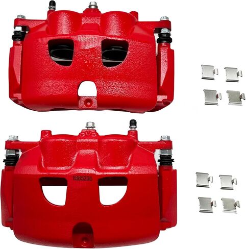 2pc Front Brake Calipers fit for Ford F-150 2012-2020 for Ford Lobo 6.2L 2011-2013, 2015-2017 Lobo with Brackets Both Left and Right side 18B5404 18B5405 in Saudi Arabia