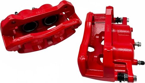 2pc Front Brake Calipers fit for Ford F-150 2012-2020 for Ford Lobo 6.2L 2011-2013, 2015-2017 Lobo with Brackets Both Left and Right side 18B5404 18B5405 in Saudi Arabia