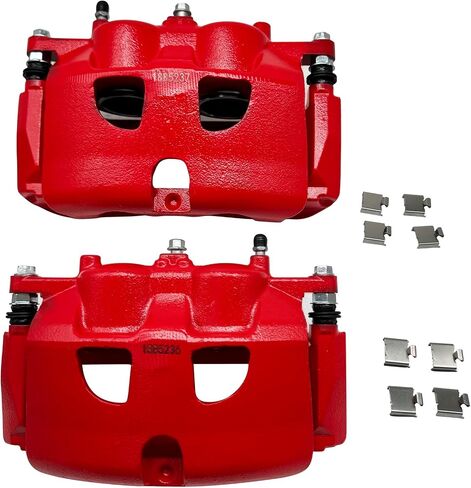 2pc Front Brake Calipers fit for Ford F-150 2012-2020 for Ford Lobo 6.2L 2011-2013, 2015-2017 Lobo with Brackets Both Left and Right side 18B5404 18B5405 in Saudi Arabia