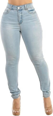 Moda Xpress Ultra High Waisted Jeans for Women - Skinny Jeans - Stretchable Slim Fit Jeans in Saudi Arabia