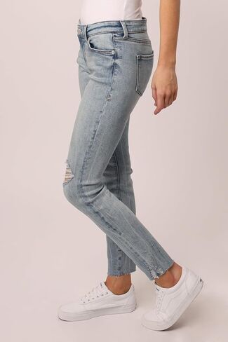 DEAR JOHN Joyrich Women's Jeans Skinny Leg Mid Rise in Saudi Arabia