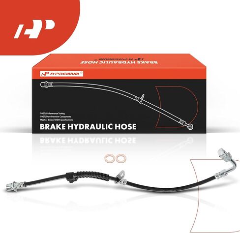 A-Premium Front Side Prake Side Hoster خراطيم هيدروليكي متوافق مع طرازات شيفروليه وكاديلاك المختارة-Camaro 2017-2022 ، ATS 2016-2017-استبدل# 84237979 in Saudi Arabia
