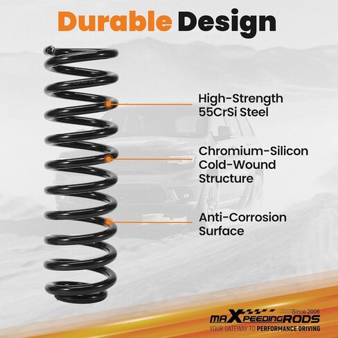maXpeedingrods 3" Front Coil Spring Leveling Lift Kit for Jeep Cherokee XJ Comanchee MJ 1984-2001 in Saudi Arabia
