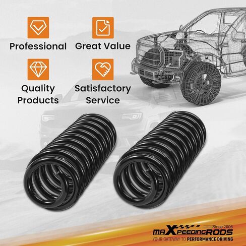 maXpeedingrods 3" Front Coil Spring Leveling Lift Kit for Jeep Cherokee XJ Comanchee MJ 1984-2001 in Saudi Arabia