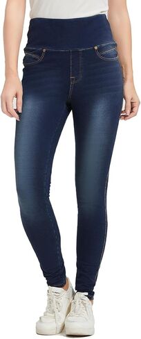 High Waisted Jegging for Women Premium Stretch Slim Fit Jeans Tummy Control Comfort with Everyday Casual Style in Kuwait