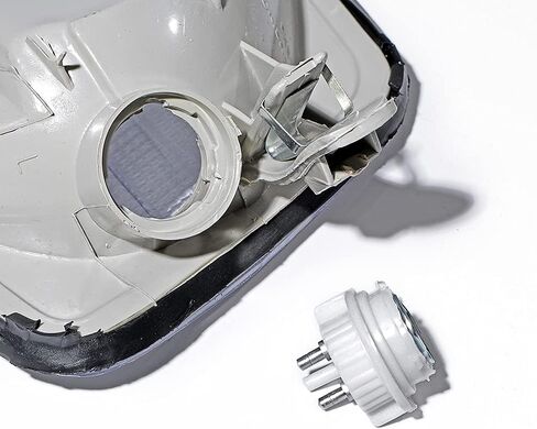 Astra Depot Pair Front Bumper Turn Signal Light Housing Clear Lens Compatible with Mercedes W124 E-Class Sedan 1985-1995 in Saudi Arabia
