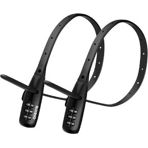 2 Pcs 3-Digit Resettable Small Combo Cable Lock for Bicycle, Electric Bicycle, Kids Bike, Fridge, Scooter, Cabinets, Drawers, Gates, Fences, Toolboxes in Saudi Arabia