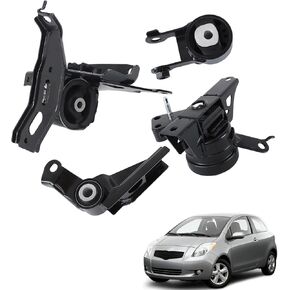 munirater 4PCS Engine Motor & Transmission Mount Replacement for 2006-2011 Yaris 2015-2017 Yaris EM-5654 EM-5930 A4254 A62087 A62075 A62044 A62068 A4237 in Saudi Arabia