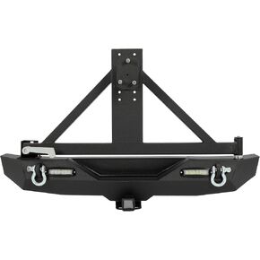الوفير الخلفي Kuafu متوافق مع 2007-2018 Jeep Wrangler JK مع قفل الإطارات Carrier 2 "RESEIVER 18W in Saudi Arabia