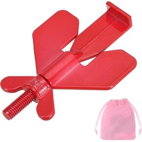 PATIKIL Portable Security Door Lock 3.15x1.97inch, 1 Pack Adjustable Hotel Door Lock Devices with Storage Bag for Enhanced Safety Travel Hotel Home, Gold in Kuwait