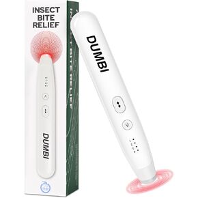 Bug Bite Suction and Itch Relief Tool, Mosquito Bite Sucker Tool, 2IN1 Rechargeable Pen with Sucker and Heat Tool Fast Mosquito and Bug Bite Itch Relief After Bite Insect Sting Bite Away Heat Pen in Kuwait