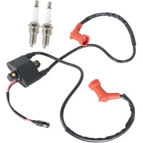 labwork Ignition Coil Spark Plug and Cap Replacement for Polaris Sportsman 600 700 Sportsman MV7 2004-2006 4010898 4010526 in Saudi Arabia