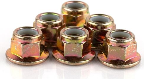 Polaris RZR Sportsman Scrambler Ranger Nylon Flange Nut (Set of 6)- 7547313 in Saudi Arabia