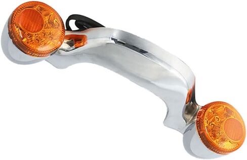 MACHSWON Bullet Rear Brake LED Light Bar Turn Signal - Black Motorcycle Rear Turn Signal Light Bar Bullet Style Blinker Indicator, Compatible with Harley-Davidson Street Road Glide 2010-2022 in Saudi Arabia
