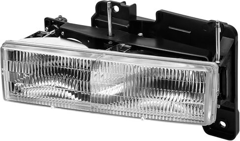 4Pcs Headlights Assembly compatible with 1994-1999 Chevy GMC C/K Silverado 1500 2500 3500 Suburban Yukon with Bumper Lamp,Replace GM2520128 GM2521128 in Saudi Arabia