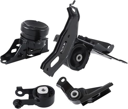 Munirater 4PCS محرك المحرك ونقل الجبل بديل لعام 2006-2011 Yaris 2015-2017 Yaris EM-5654 EM-5930 A4254 A62087 A62075 A62044 A62068 A4237 in Saudi Arabia